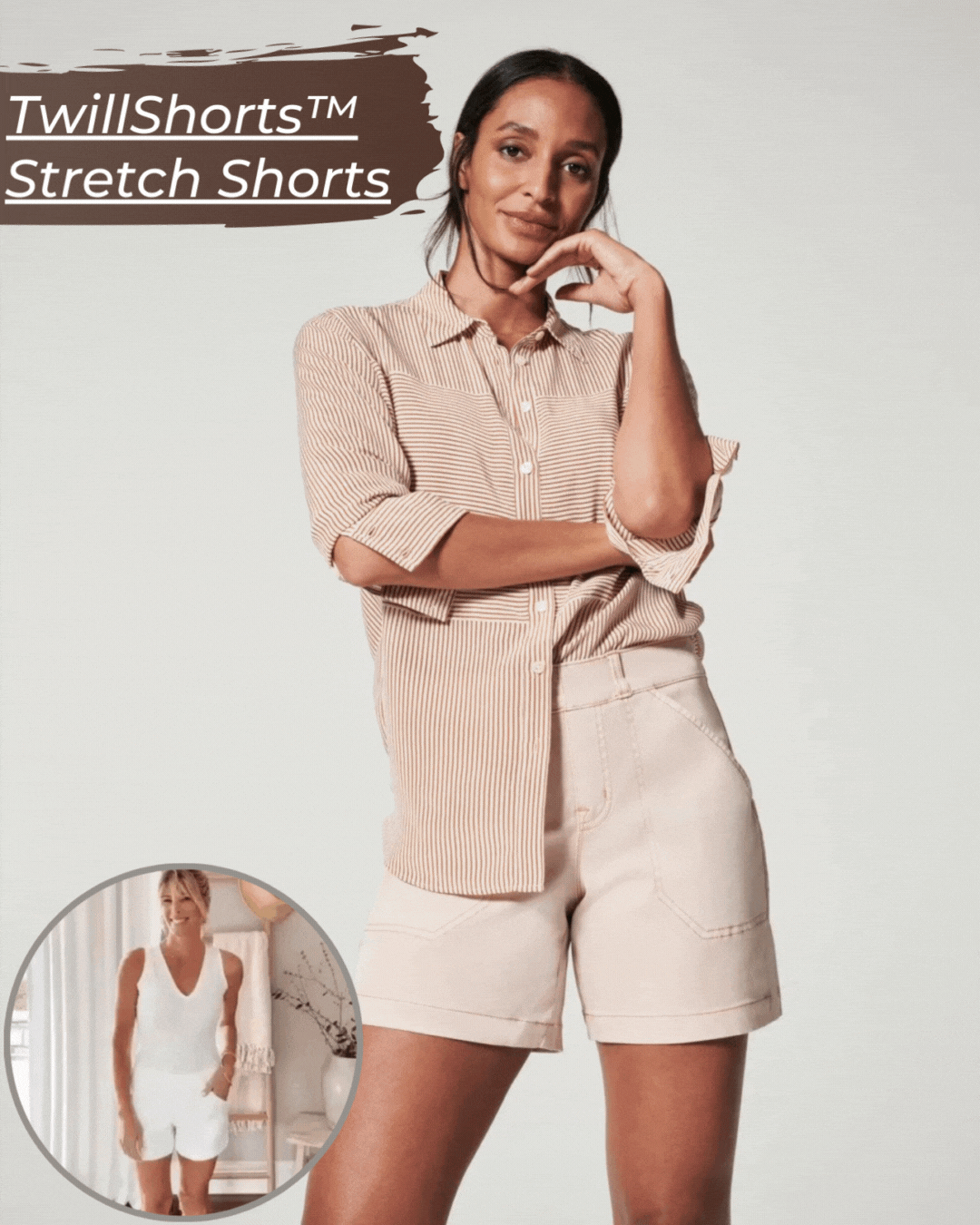 TwillShorts™ - Stretch Shorts