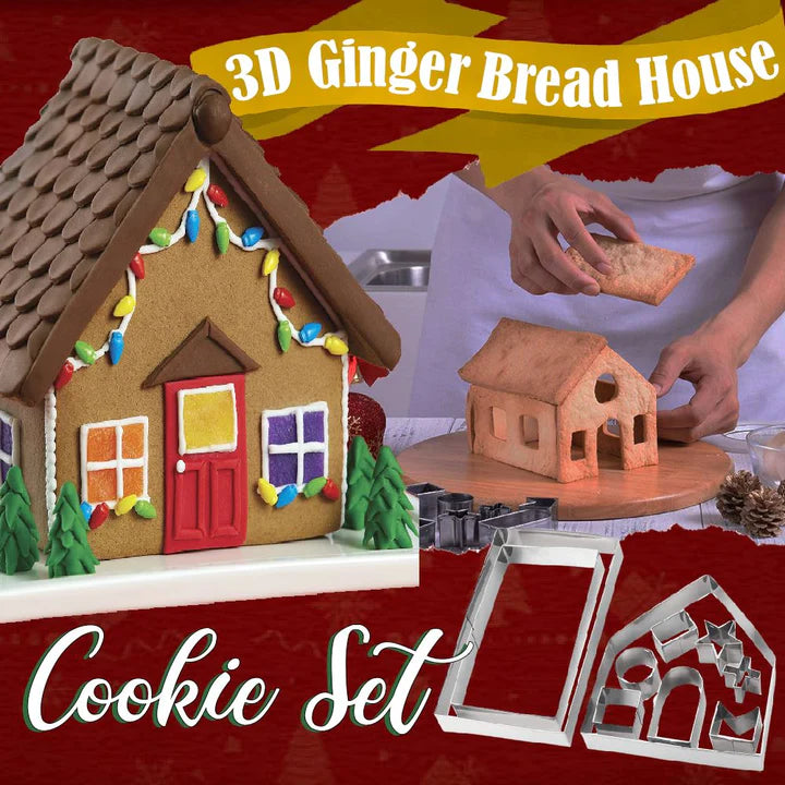 CookieHouse™ - Haus Ausstechformen Set