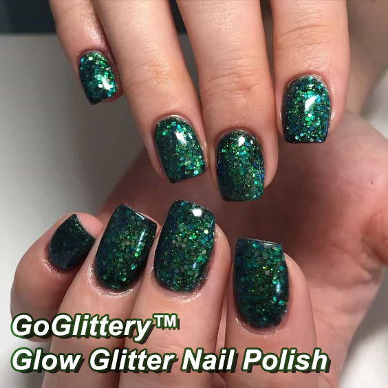 GoGlittery™ - Glow Glitter Nagellack | 1+1 GRATIS!